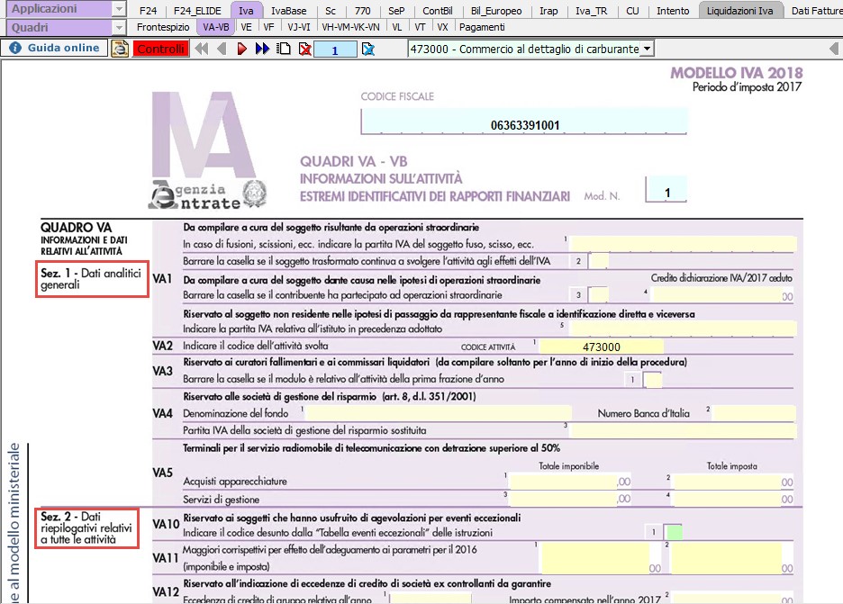 Dichiarazione Iva Quadro VA Informazioni Sull Attivit E Quadro VB dichiarazione-iva-quadro-va-informazioni-sull-attivit-e-quadro-vb